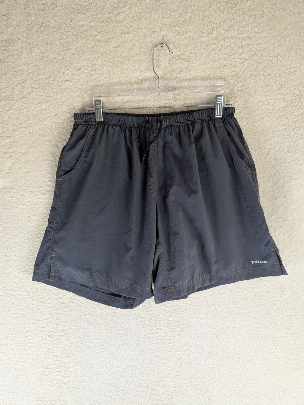 Trek Metro Cycling Bike Shorts Womens XL Gray Padded Made In USA